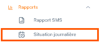 Rapport SMS